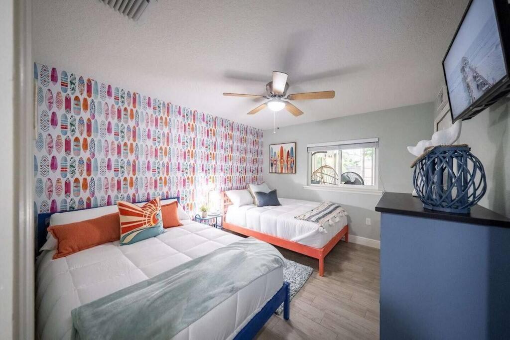 Beach House W/Putting Green/Game Rm/Rooftop Deck Cocoa Beach Exterior photo
